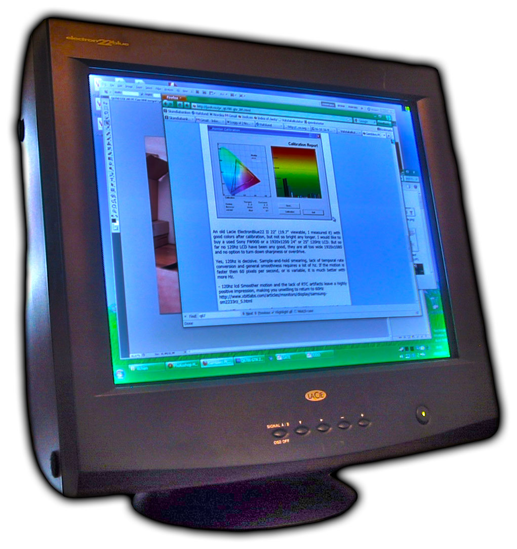 lacie crt monitor